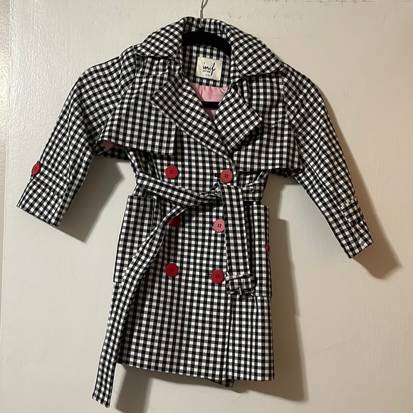 in.f Other - In.f Girls Check Jacket